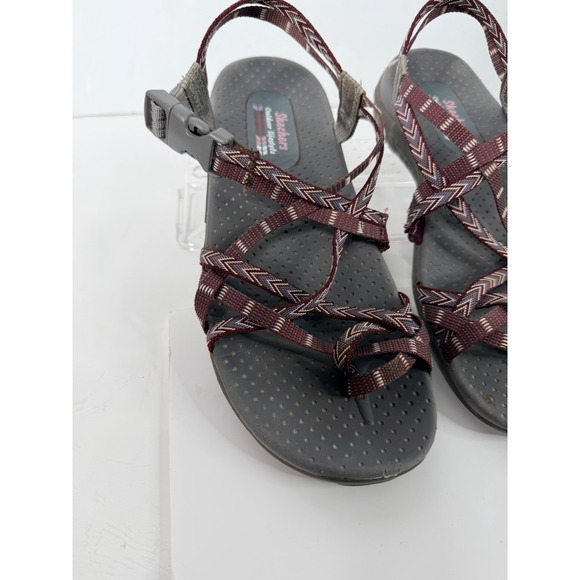 Skechers Reggae Outdoor Lifestyle Walking Sandals Womens 7.5 Comfort - Picture 2 of 8